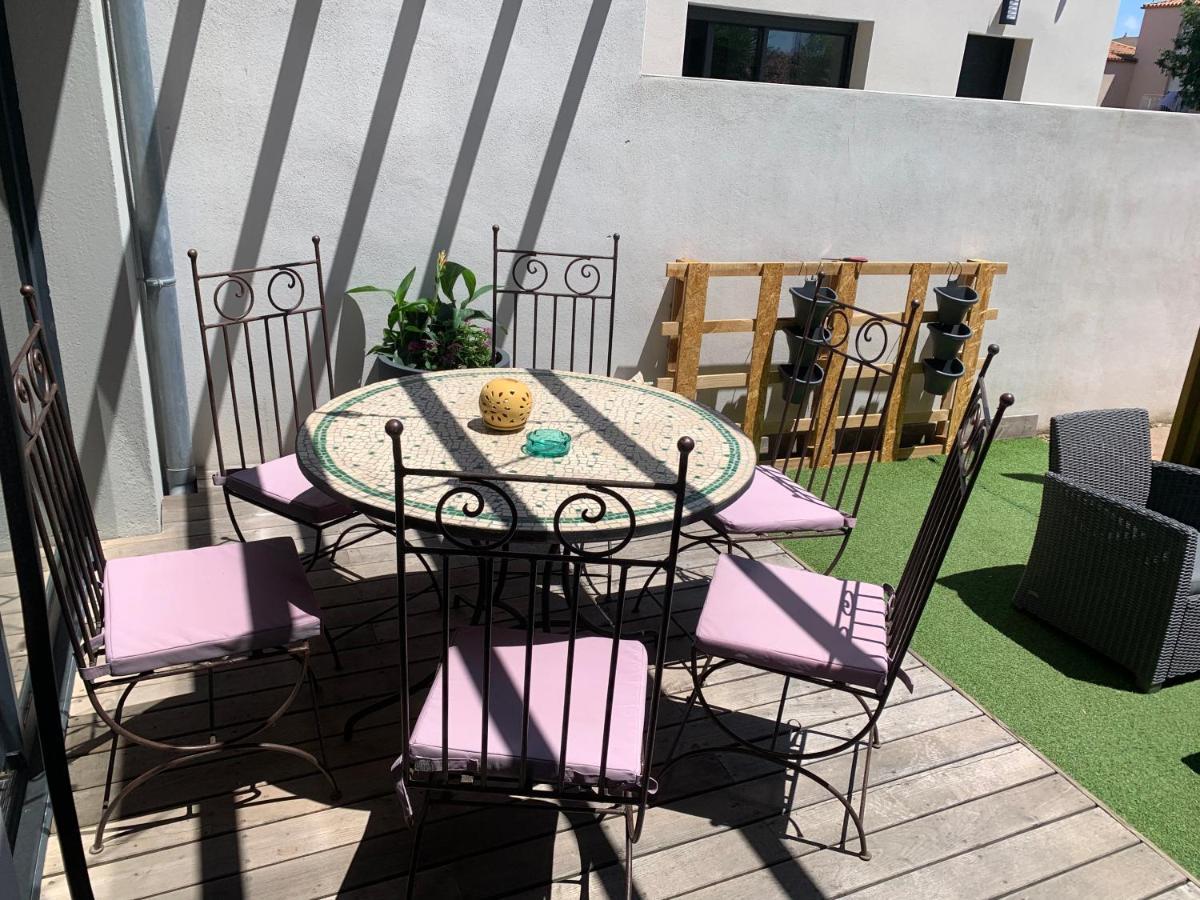 Duplex Independant Avec Acces Piscine Apartment Vendargues Exterior foto