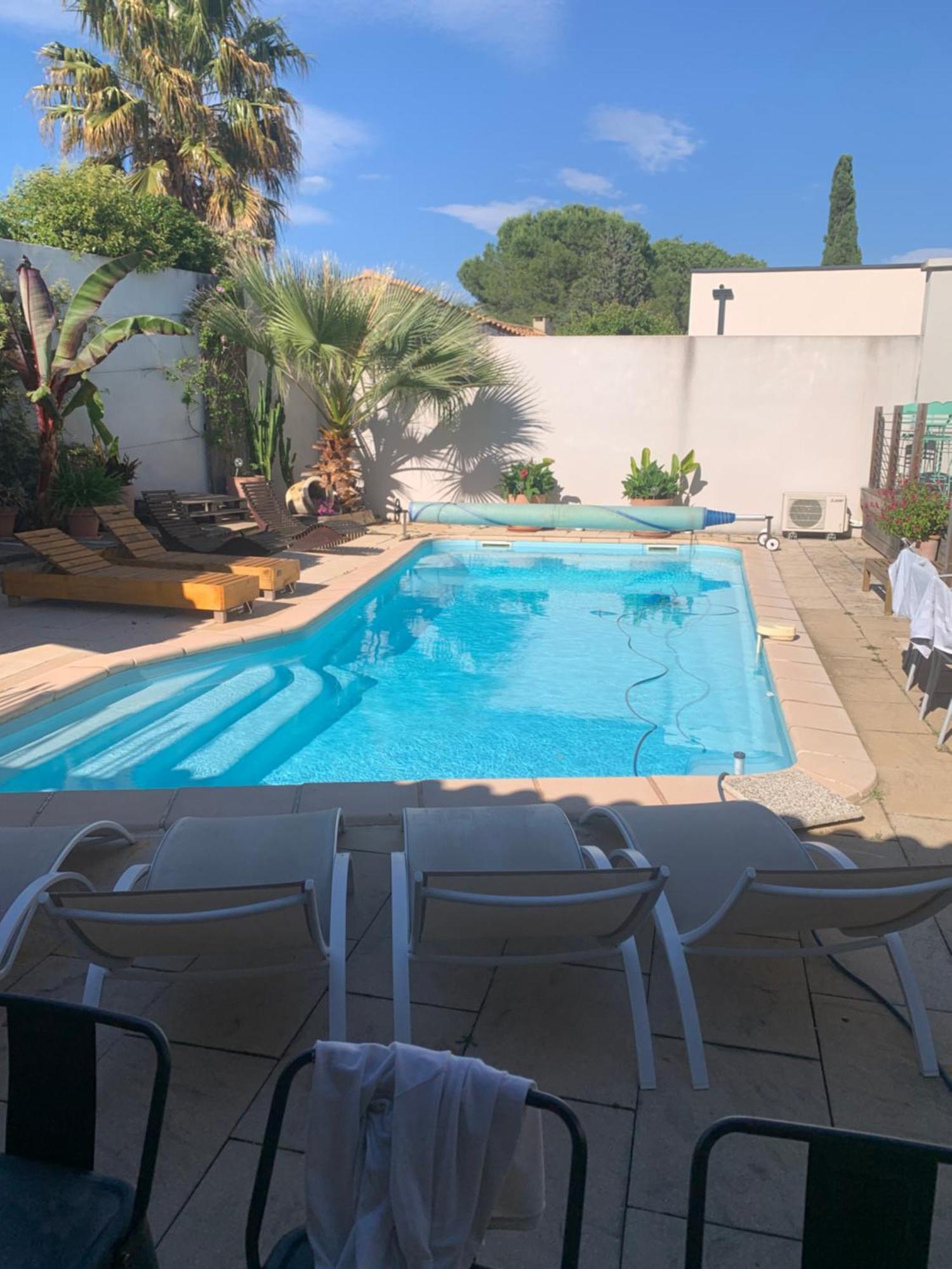 Duplex Independant Avec Acces Piscine Apartment Vendargues Exterior foto